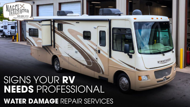 Signs Your RV Needs Professional Water Damage Repair Services