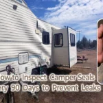HOW TO INSPECT CAMPER SEALS EVERY 90 DAYS TO PREVENT LEAKS
