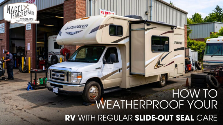 How to Weatherproof Your RV with Regular Slide-Out Seal Care