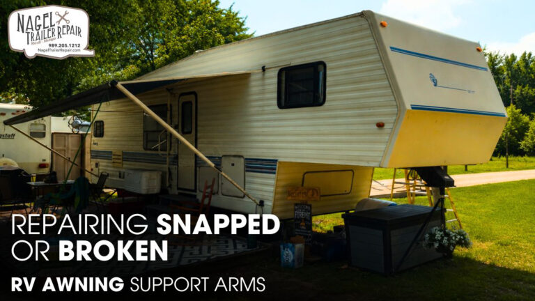 Repairing Snapped or Broken RV Awning Support Arms
