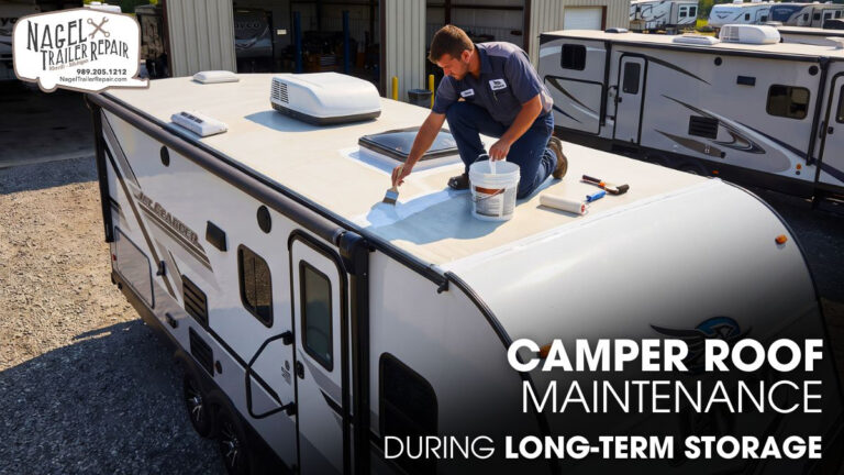 Camper Roof Maintenance during Long-Term Storage