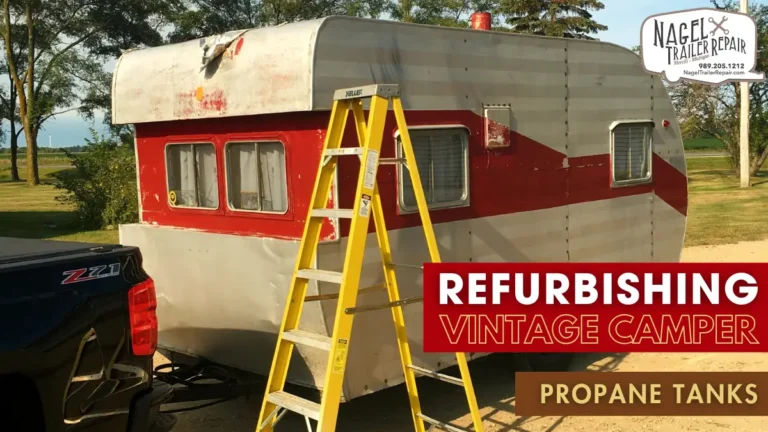 Refurbishing Vintage Camper Propane Tanks