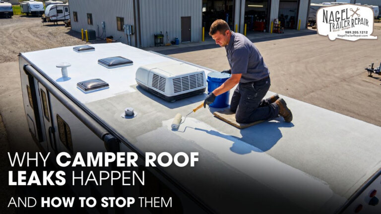 Why Camper Roof Leaks Happen and How to Stop Them