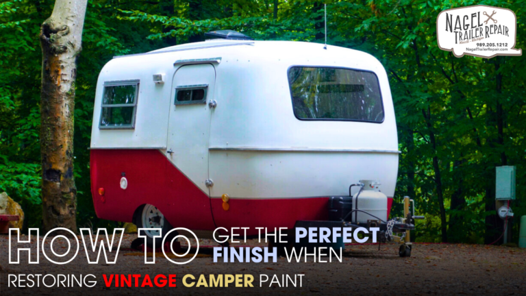 How to Get the Perfect Finish When Restoring Vintage Camper Paint