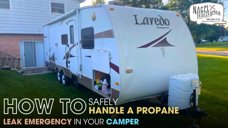 How to Safely Handle a Propane Leak Emergency in Your Camper