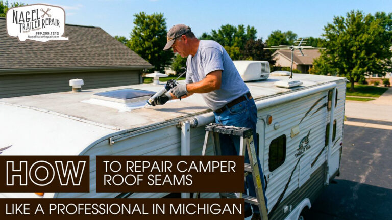 How to Repair Camper Roof Seams Like a Professional in Michigan