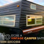 How to Store a Vintage Camper Battery for Long-Term Success