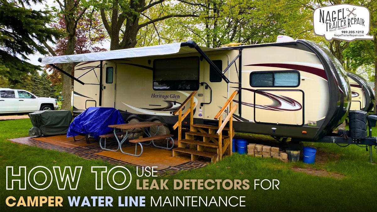 How to Use Leak Detectors for Camper Water Line Maintenance