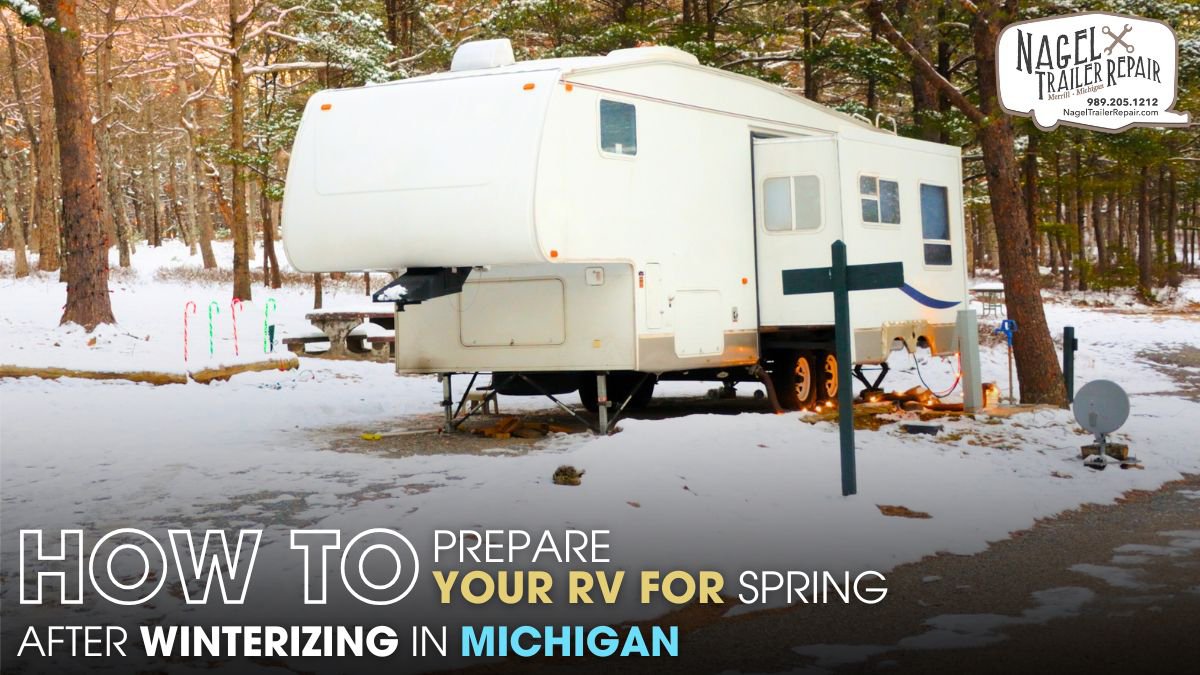 How to Prepare Your RV for spring after Winterizing in Michigan