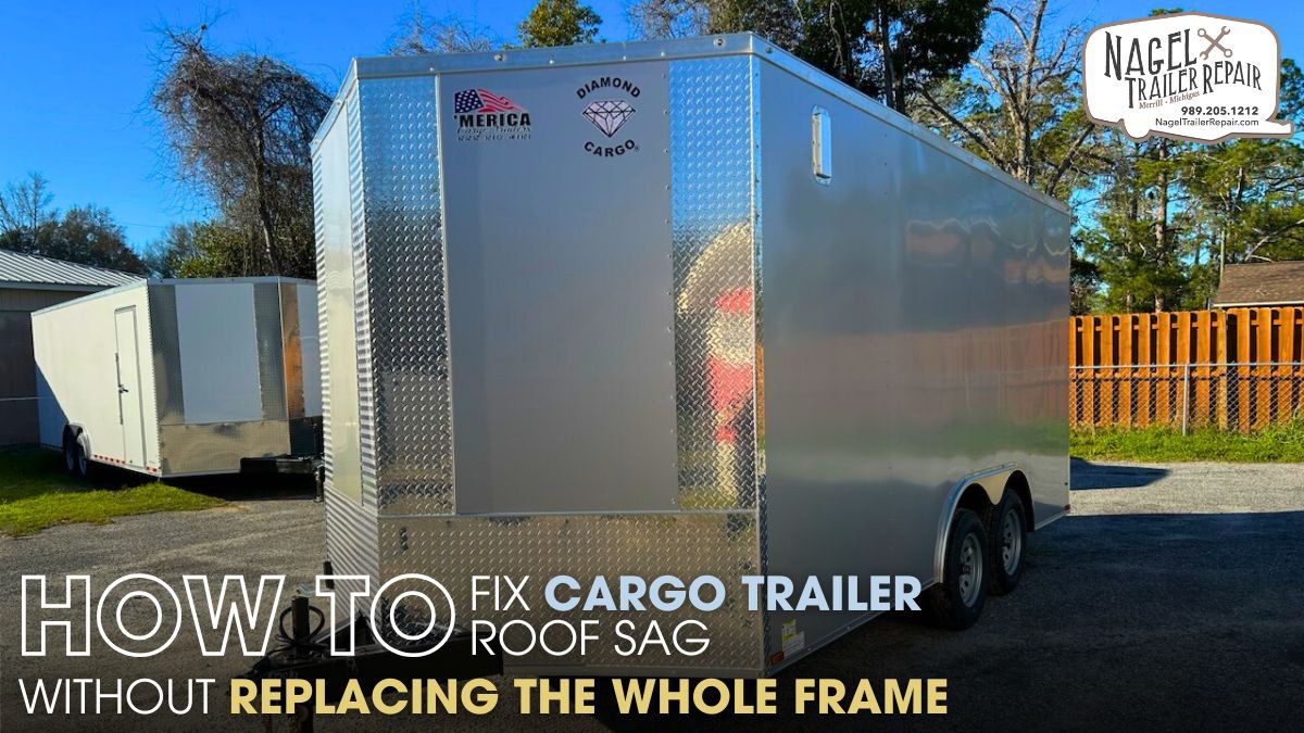 How to Fix Cargo Trailer Roof Sag without Replacing the Whole Frame
