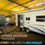 How Spring Moisture Triggers Camper Battery Failures in Michigan