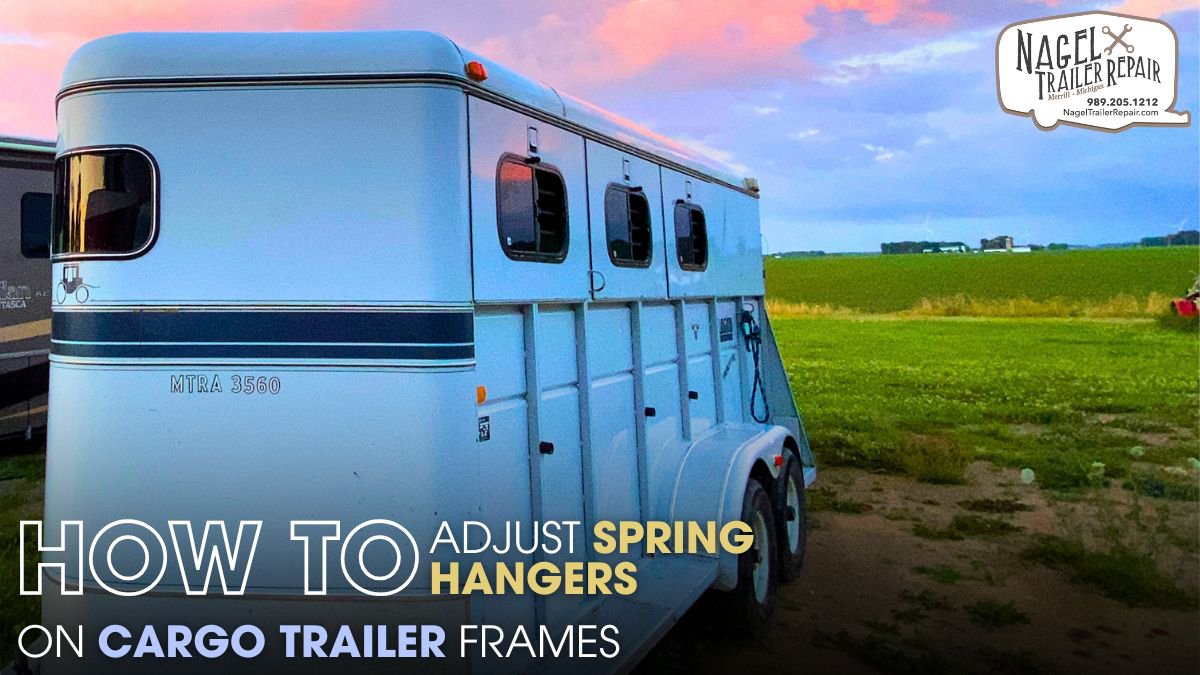 How to Adjust Spring Hangers on Cargo Trailer Frames