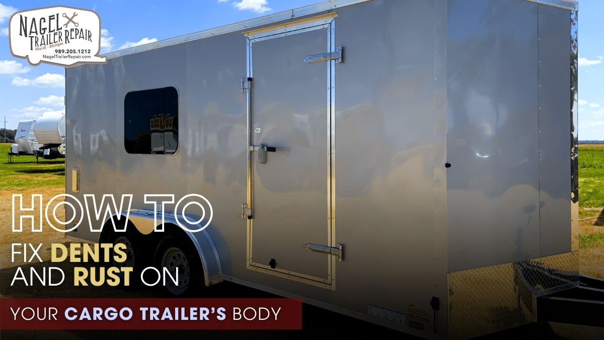 How to Fix Dents and Rust on Your Cargo Trailer’s Body