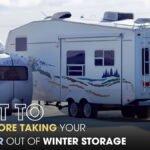 What to Check Before Taking Your RV Camper Out of Winter Storage