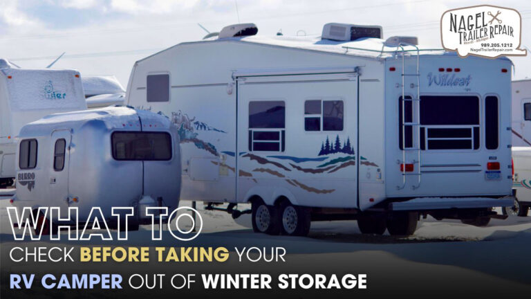 What to Check Before Taking Your RV Camper Out of Winter Storage