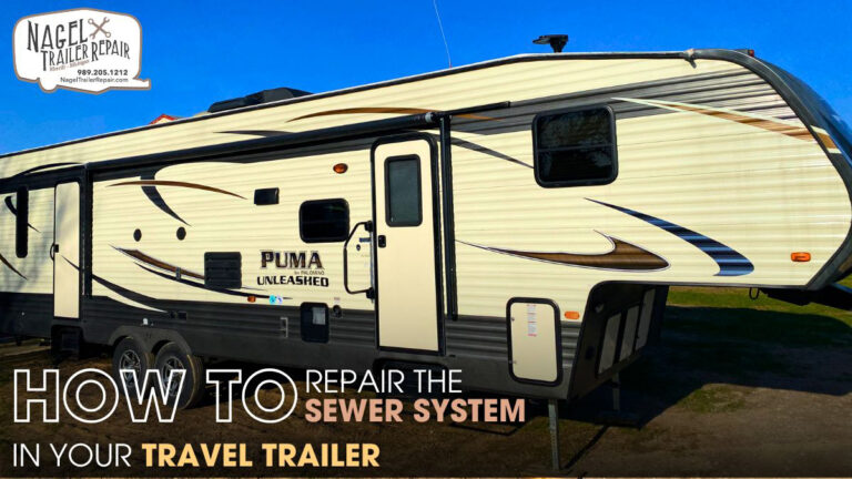 How to Repair the Sewer System in Your Travel Trailer