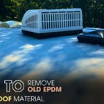 How to Remove Old EPDM Camper Roof Material