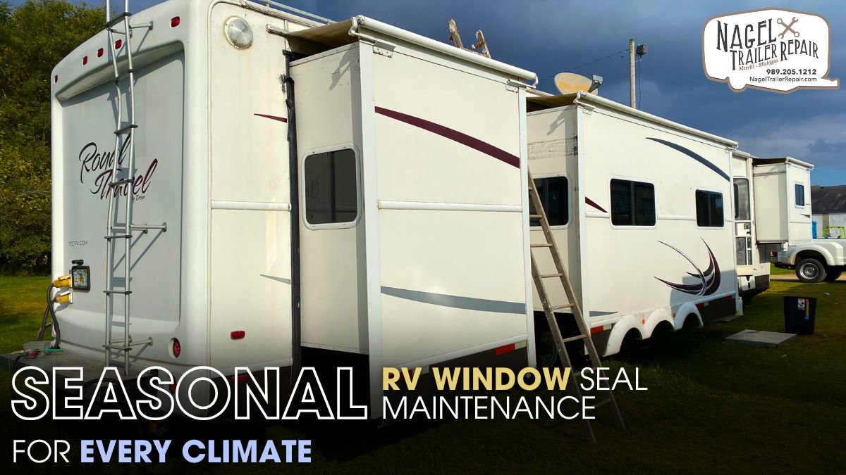 Seasonal RV Window Seal Maintenance