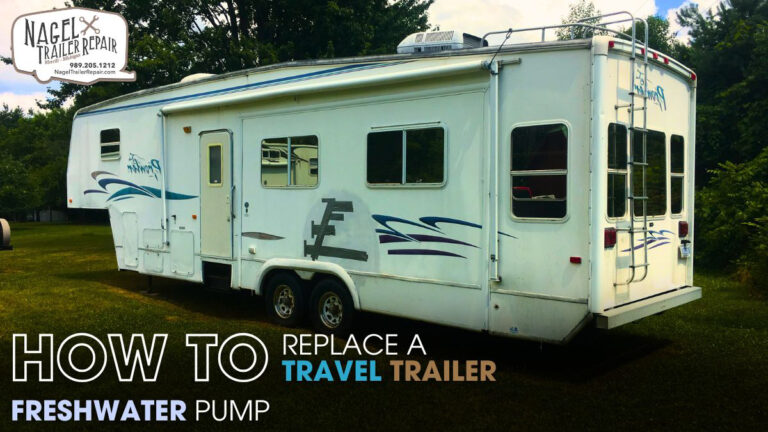 How to Replace a Travel Trailer Freshwater Pump