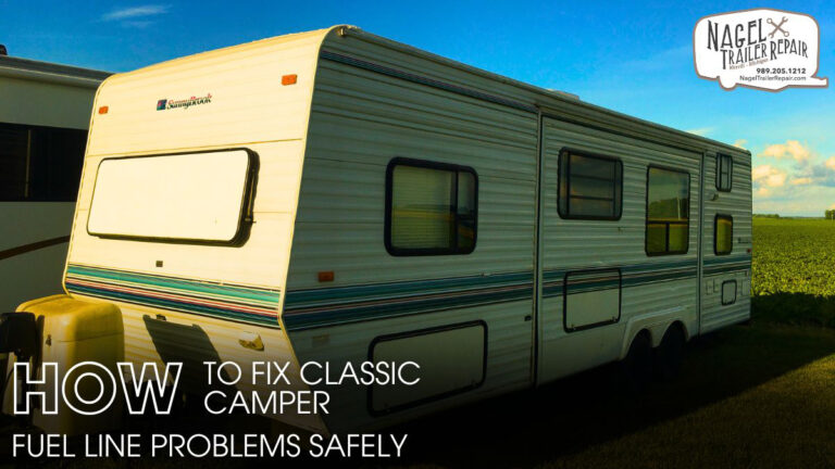 How to Fix Classic Camper Fuel Line Problems Safely