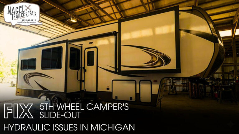 Fix 5th Wheel Camper’s Slide-Out Hydraulic Issues in Michigan