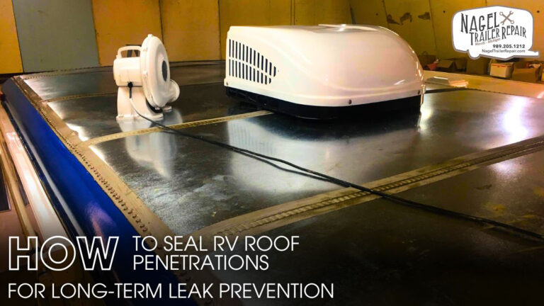 How to Seal RV Roof Penetrations for Long-Term Leak Prevention