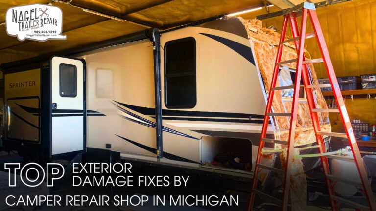 Top Exterior Damage Fixes by Camper Repair Shop in Michigan