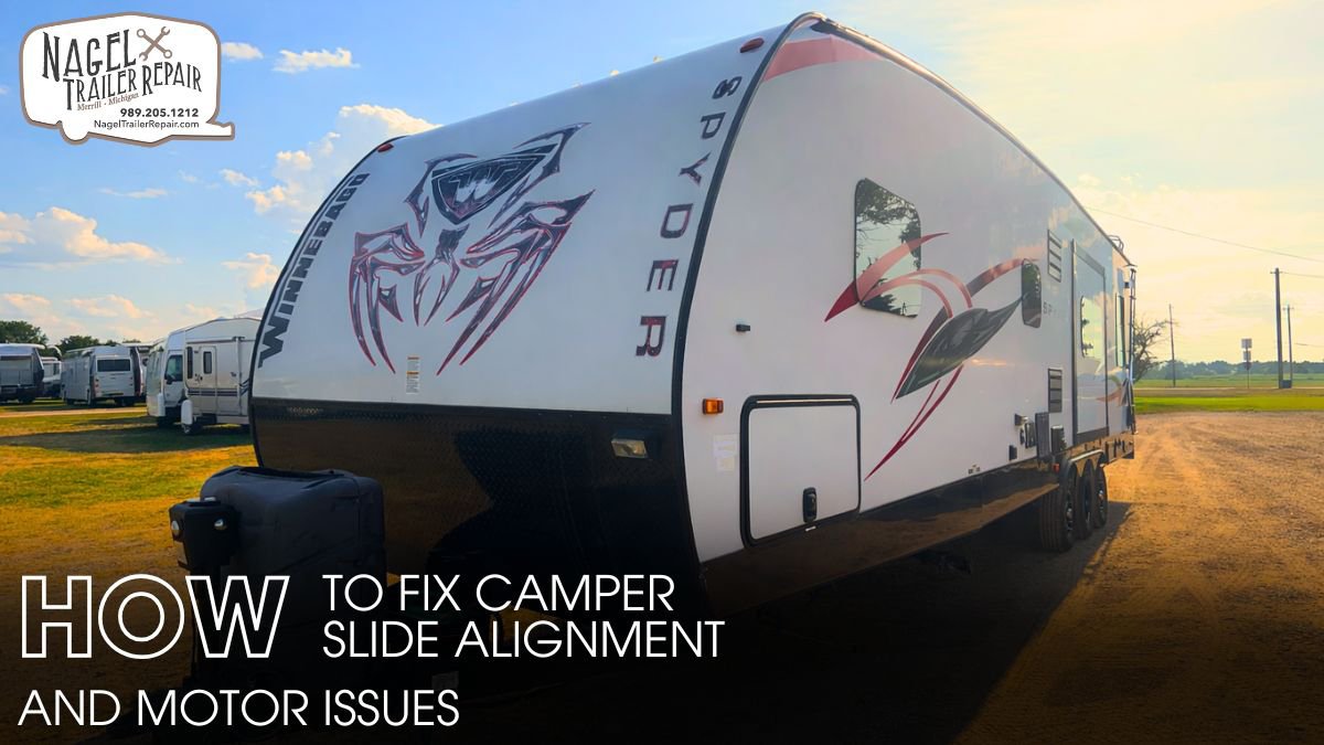 Fix Camper Slide Alignment and Motor Issues