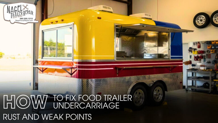 How to Fix Food Trailer Undercarriage Rust and Weak Points