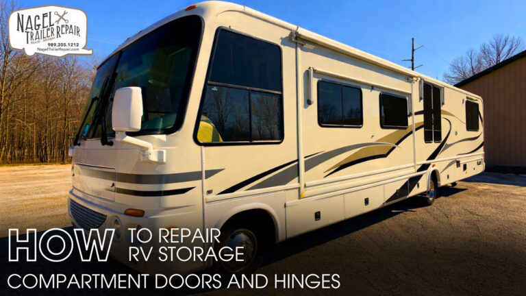 How to Repair RV Storage Compartment Doors and Hinges