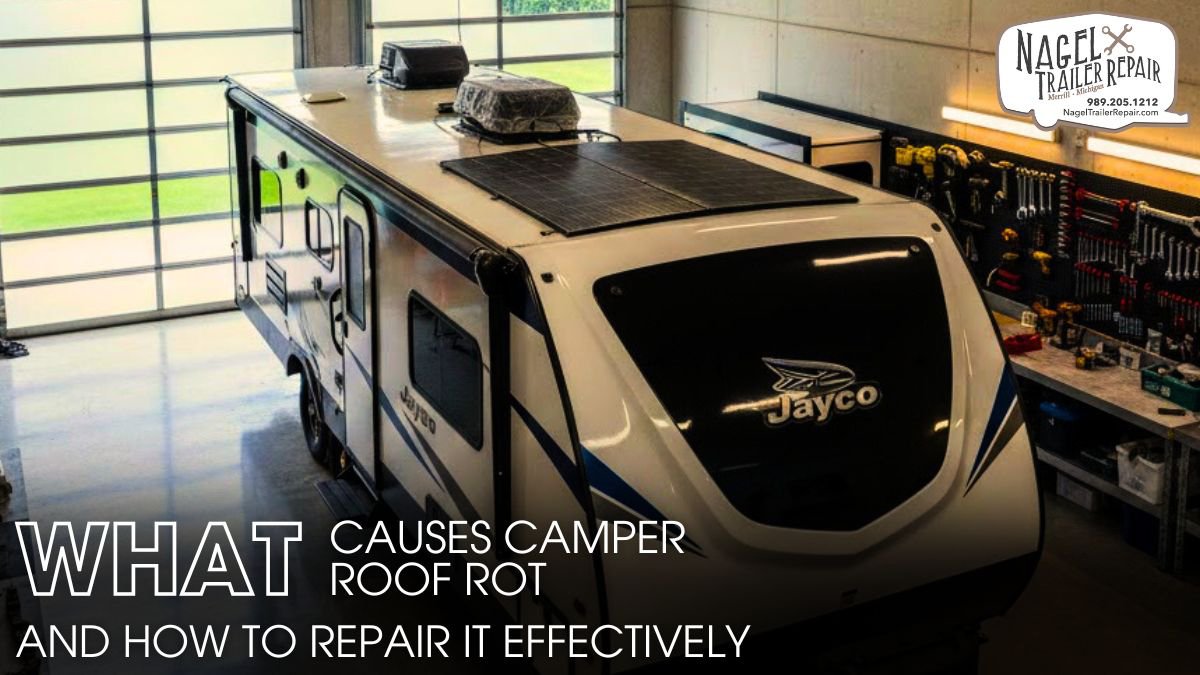 Camper Roof Rot Repair in Michigan
