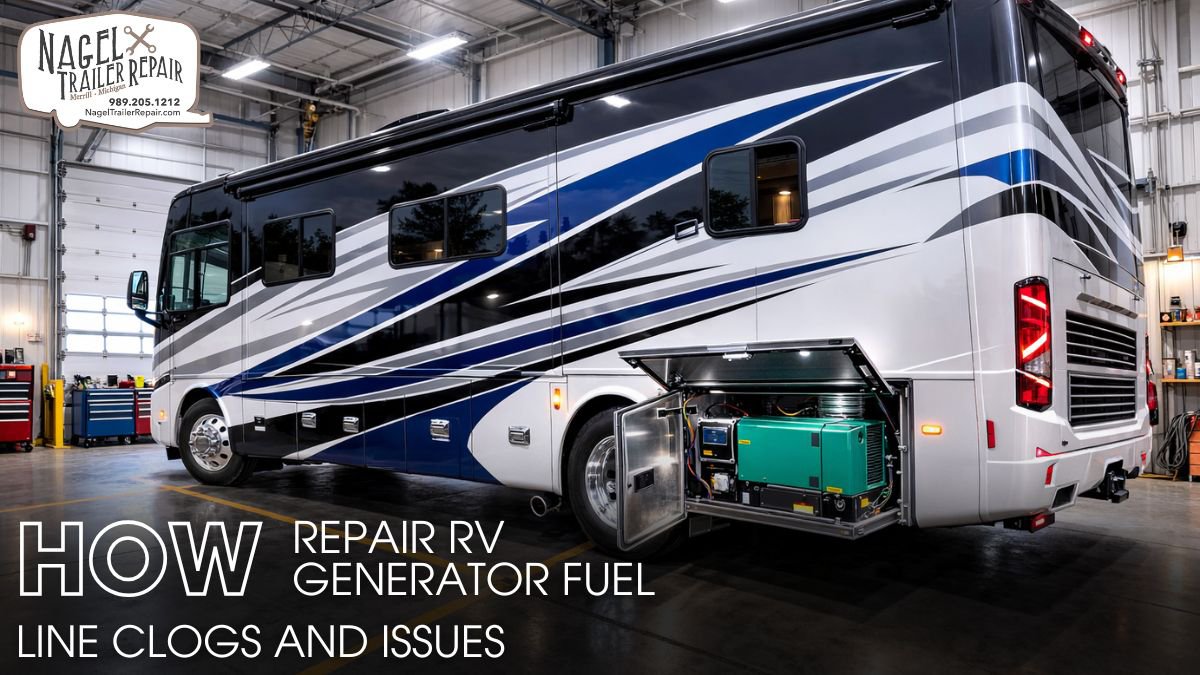 How to Repair RV Generator Fuel Line Clogs and Issues