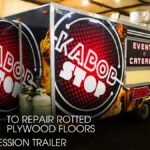 How to Repair Rotted Plywood Floors in a Concession Trailer