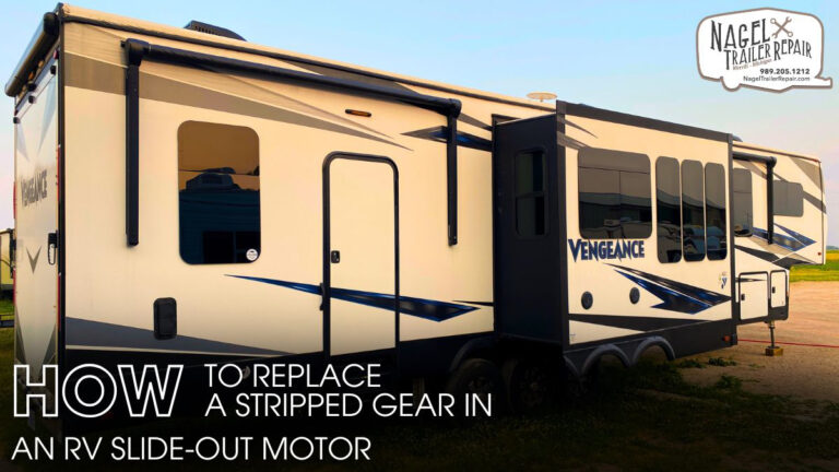 How to Replace a Stripped Gear in an RV Slide-Out Motor