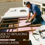 RV roof insulation replacement and repair process