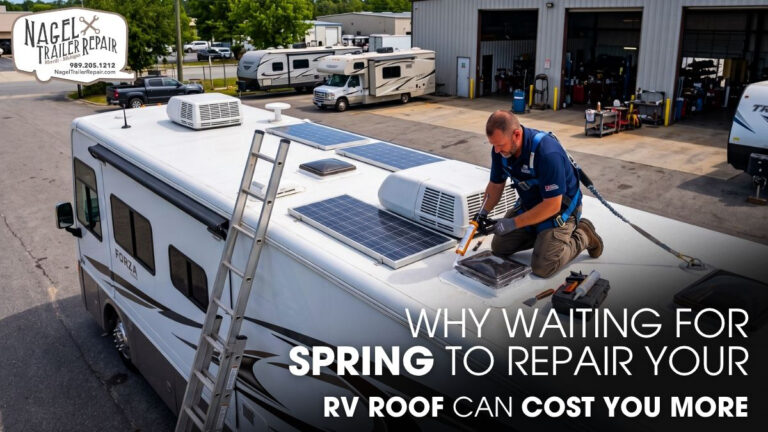 Why Waiting for Spring to Repair Your RV Roof Can Cost You More