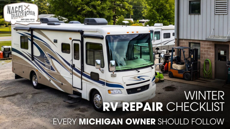 Winter RV Repair Checklist Every Michigan Owner Should Follow