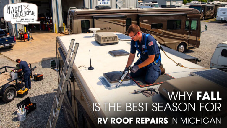 Why Fall is the Best Season for RV Roof Repairs in Michigan